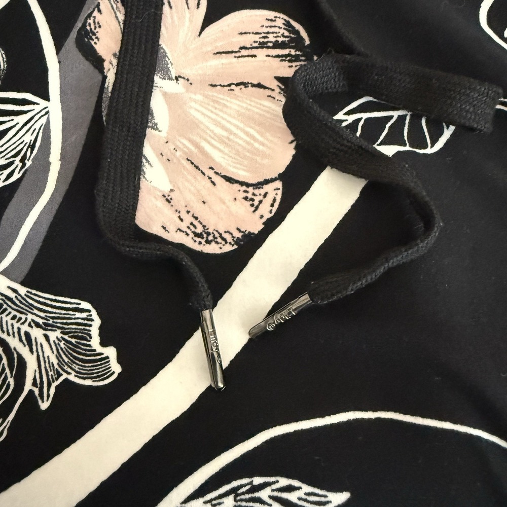 Lildy Womens Floral Super Soft Hoodie Sweatshirt L/XL Outdoors Casual Gorpcore - Picture 6 of 12